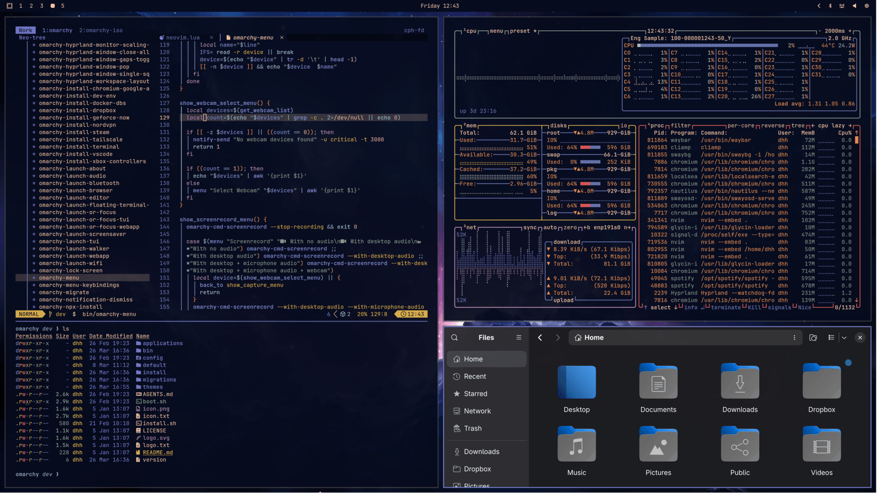 ethereal theme preview
